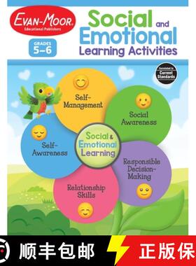 【3-4周达】Social and Emotional Learning Activities, Grade 5 - 6 Teacher Resource [9781645141693]