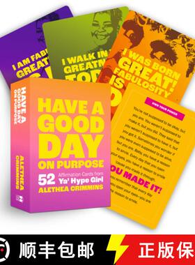 【3-4周达】Have a Good Day on Purpose: 52 Affirmation Cards from Ya' Hype Girl [9781401998134]