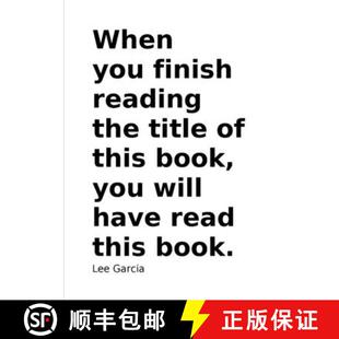reading have the finish When read will title book. this you book 3周达 9781365411984
