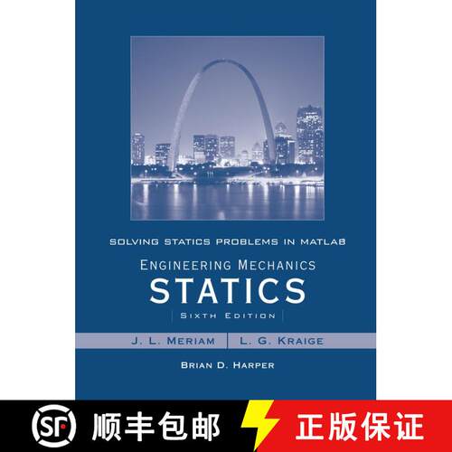 【3-4周达】Solving Statics Problems In Matlab To Accompany Engineering Mechanics Statics, Sixth Editi... [9780470099254]