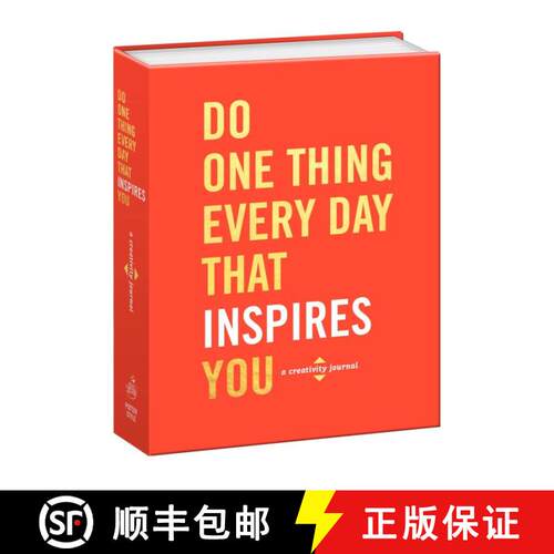 【3-4周达】Do One Thing Every Day That Inspires You: A Creativity Journal [9780553447880]