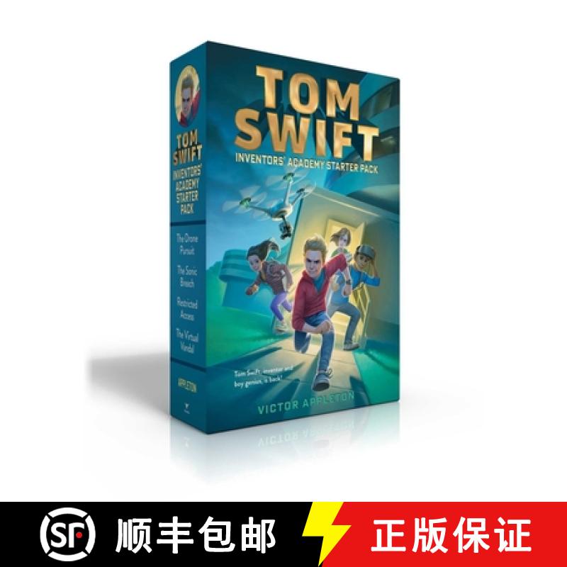 【3-4周达】Tom Swift Inventors' Academy Starter Pack (Boxed Set): The Drone Pursuit; The Sonic Breach... [9781534455740]