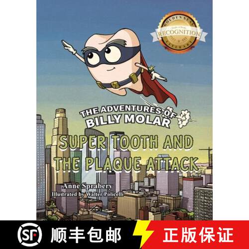 【3-4周达】The Adventures of Billy Molar: Super Tooth and the Plaque Attack [9781970283730]