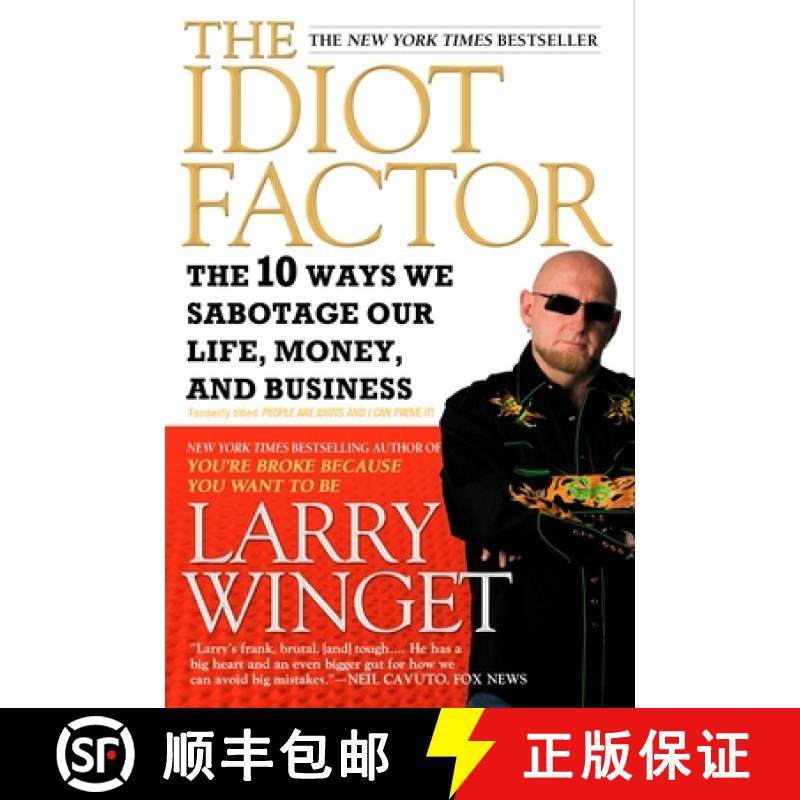 【3-4周达】The Idiot Factor: The 10 Ways We Sabotage Our Life, Money, and Business [9781592404674]