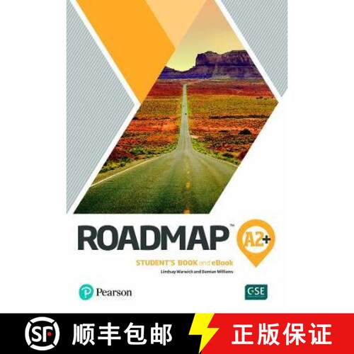 【3-4周达】Roadmap A2+ Student's Book & Interactive eBook with Digital Resources & App [9781292393018]