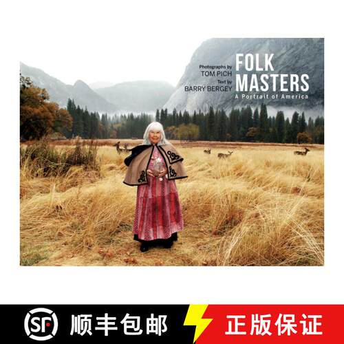 【3-4周达】精装 Folk Masters: A Portrait of America [9780253032324]