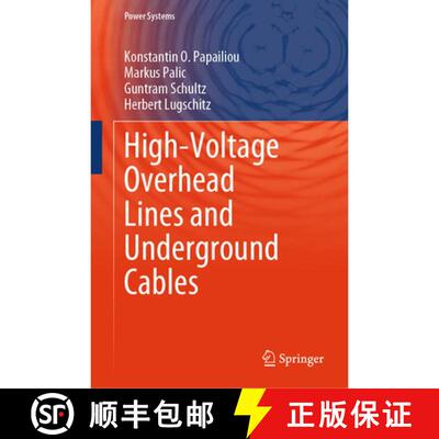 【3-4周达】精装 High-Voltage Overhead Lines and Underground Cables [9783032074973]