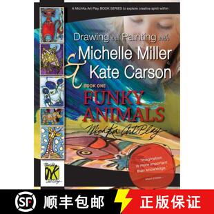 Funky One Painting Miller Kate Michelle Book with 9781927755068 Michka... Drawing 3周达 Carson and Animals