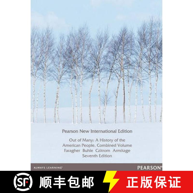 【3-4周达】Out of Many: A History of the American People, Combined Volume: Pearson New International ... [9781292040691]