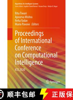 【3-4周达】Proceedings of International Conference on Computational Intelligence : ICCI 2020 [9789811638015]