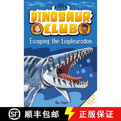 【3-4周达】Dinosaur Club: Escaping the Liopleurodon [9780744080278]