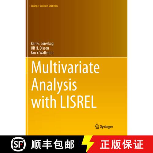 【3-4周达】Multivariate Analysis with LISREL (Softcover reprint of the original 1st ed. 2016) [9783319814407]