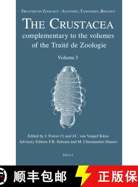 预订 Treatise on Zoology - Anatomy, Taxonomy, Biology. the Crustacea, Volume 3 [9789004156807]