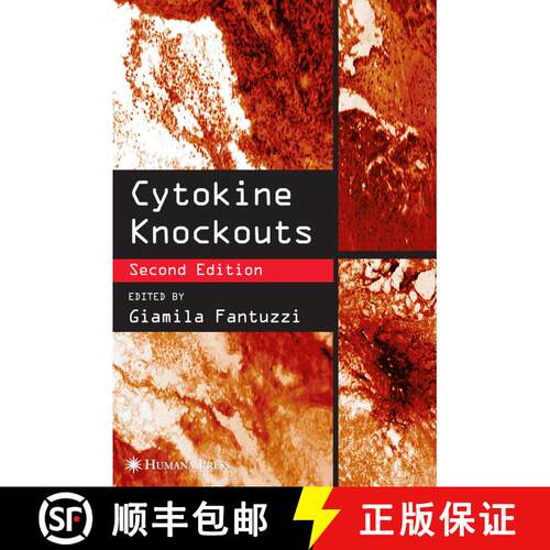【3-4周达】精装 Cytokine Knockouts (2nd ed. 2003) (2nd ed. 2003) (2nd ed. 2003) (Second Edition 2003) [9781588291943]
