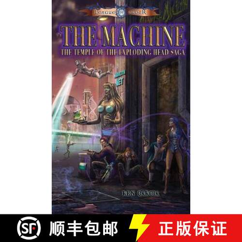 【3-4周达】The Machine: Temple of the Exploding Head Saga [9780982565353]