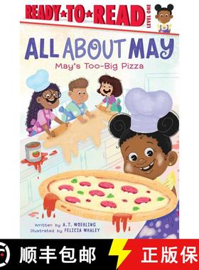 【3-4周达】May's Too-Big Pizza: Ready-to-Read Level 1 [9781665942881]