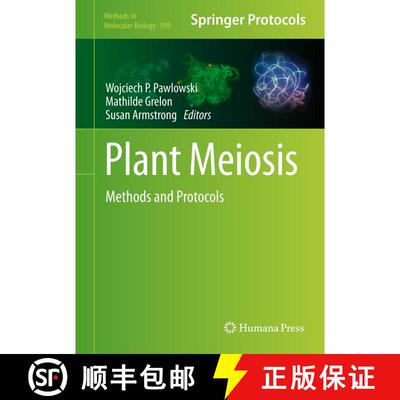 【3-4周达】精装 Plant Meiosis : Methods and Protocols [9781627033329]