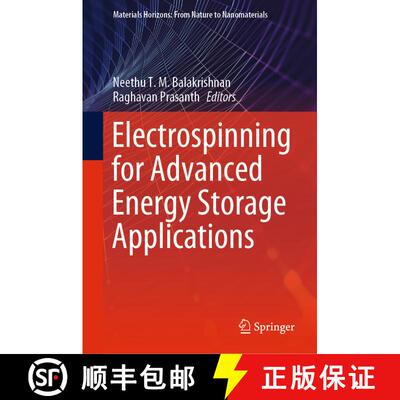 【3-4周达】精装 Electrospinning for Advanced Energy Storage Applications [9789811588433]