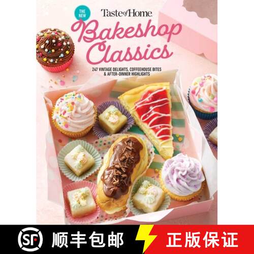 【3-4周达】Taste of Home Bakeshop Classics: 247 Vintage Delights, Coffeehouse Bites & After-Dinner Hi... [9798889770145]