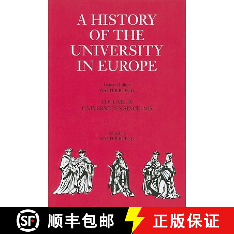 【3-4周达】History of the University in Europe: Volume 4, Universities since 1945: - Universities sin... [9780521361088]