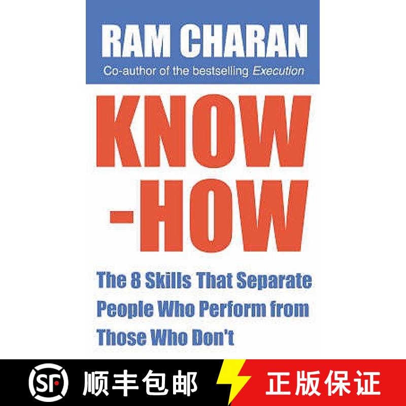 【3-4周达】Know-How : The 8 Skills that Separate People who Perform From Those Who Don't [9781905211241]