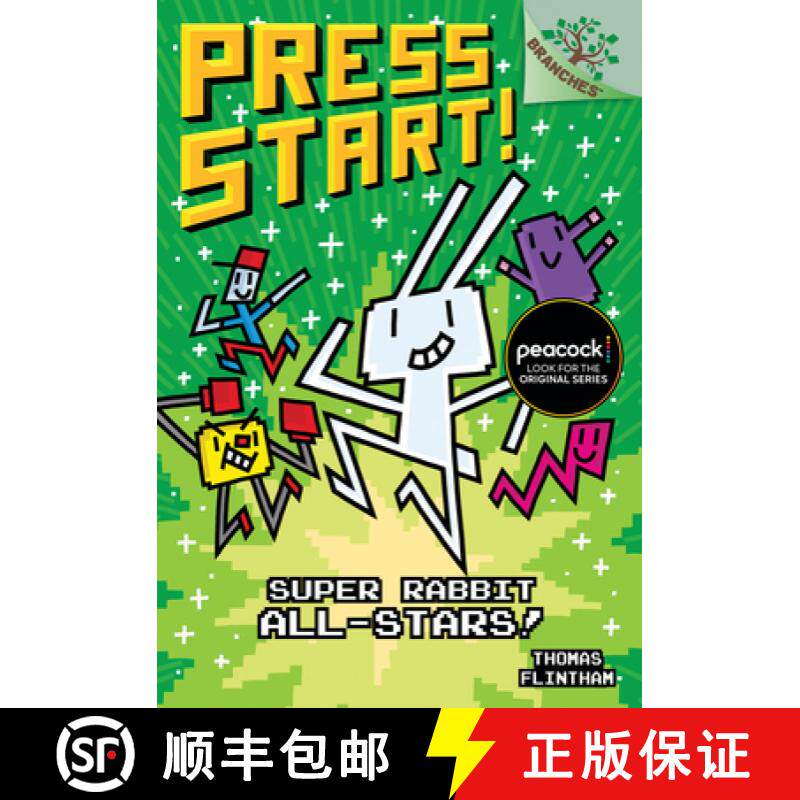 预订 Super Rabbit All-Stars!: A Branches Book (Press Start! #8) (Library Edition): Volume 8 [9781338239850]