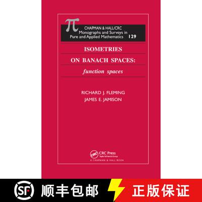 【3-4周达】Isometries on Banach Spaces : function spaces [9780367395575]