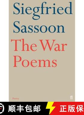 【3-4周达】War Poems: Arranged and Introduced by Rupert Hart-Davis [9780571240098]