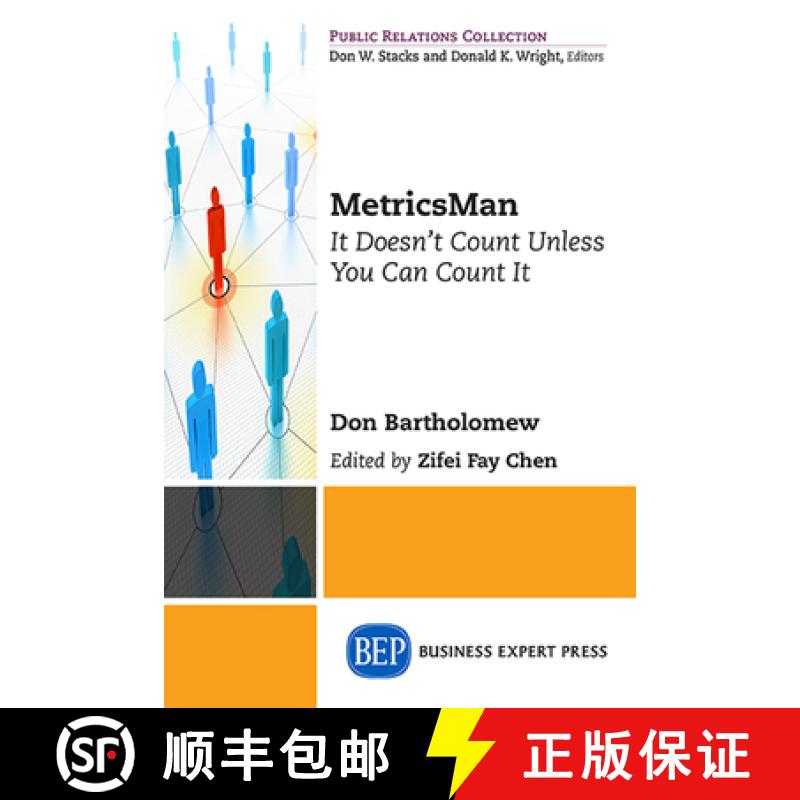 【3-4周达】MetricsMan: It Doesn't Count Unless You Can Count It [9781631575211]