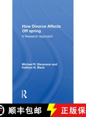 【3-4周达】How Divorce Affects Offspring: A Research Approach [9780367158361]