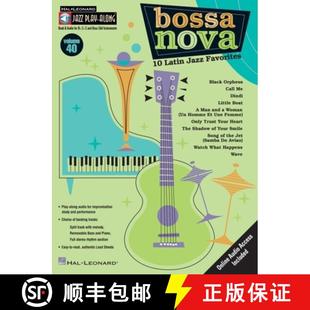 Volume Book Along Jazz Online Favorites Bossa Audio Play Latin 4周达 9780634083860 Nova