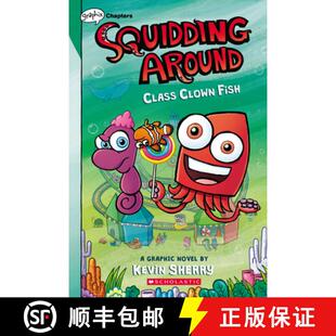 【3-4周达】Class Clown Fish: A Graphix Chapters Book (Squidding Around #2) [9781338636703]