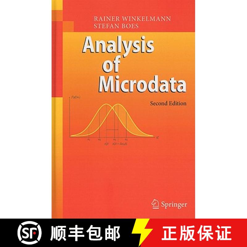 【3-4周达】Analysis of Microdata [9783540927471]