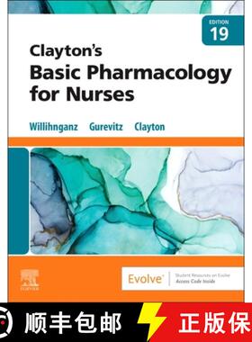 【3-4周达】Clayton’s Basic Pharmacology for Nurses [9780323796309]