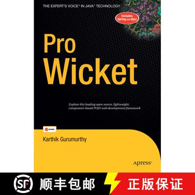 【3-4周达】精装 Pro Wicket (First Edition) [9781590597224]