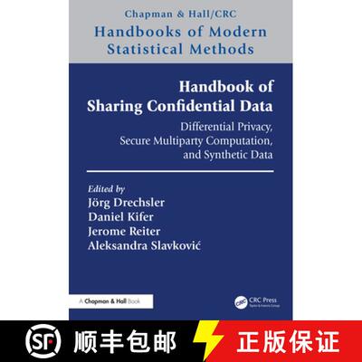 【3-4周达】精装 Handbook of Sharing Confidential Data: Differential Privacy, Secure Multiparty Comput... [9781032028033]