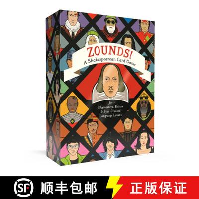 【3-4周达】Zounds!: A Shakespearean Card Game for Rhymesters, Rulers, and Star-Crossed Language Lovers [9780593234839]