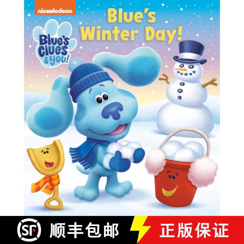 【3-4周达】Blue's Winter Day! (Blue's Clue & You) [9780593177365]