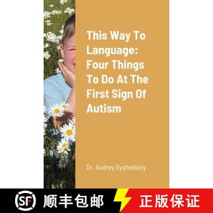 Language 4周达 This Way 9781716349997 Autism Sign Four First Things the