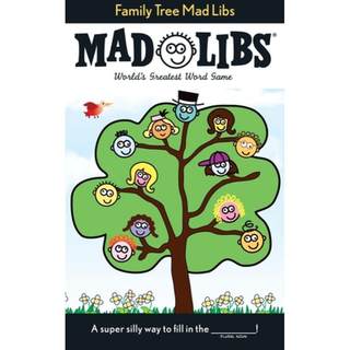 【4周达】Family Tree Mad Libs: World's Greatest Word Game [9780843116434]