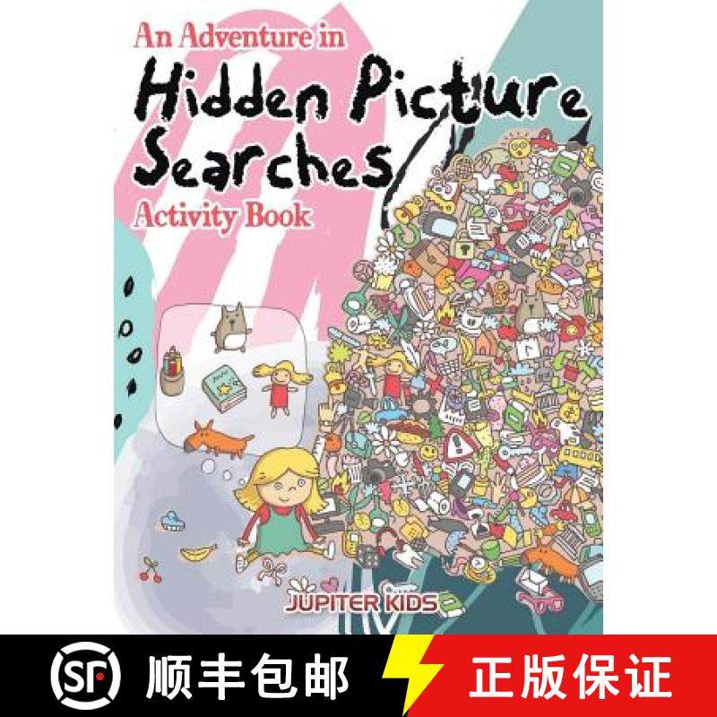 【3-4周达】An Adventure in Hidden Picture Searches Activity Book [9781683261773]