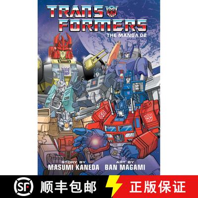 【3-4周达】Transformers: The Manga, Vol. 2, Volume 2 [9781974711772]