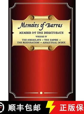 【3-4周达】Memoirs of Barras Vol 4 [9781434410122]
