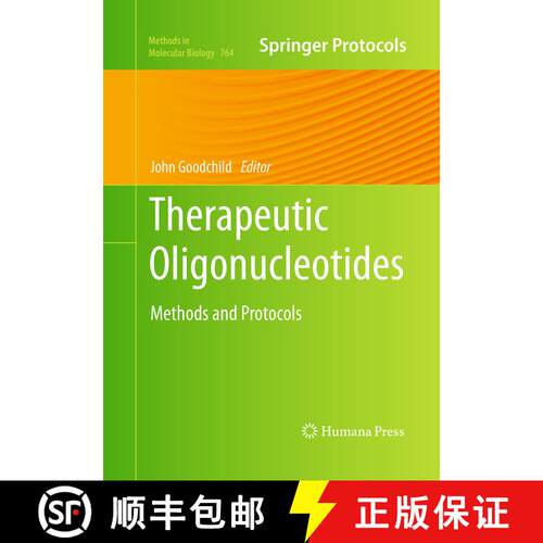 【3-4周达】Therapeutic Oligonucleotides : Methods and Protocols (Softcover reprint of the original 1s... [9781493958221]