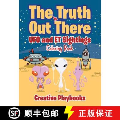 【3-4周达】The Truth is Out There: UFO and ET Sightings Coloring Book [9781683238140]