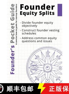【3-4周达】Founder's Pocket Guide: Founder Equity Splits [9781938162091]
