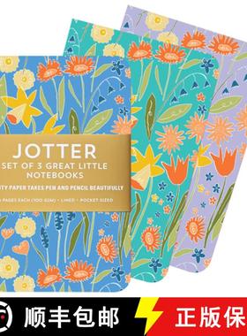 预订 Daffodils Jotter Notebooks (Set of 3) [9781441345325]
