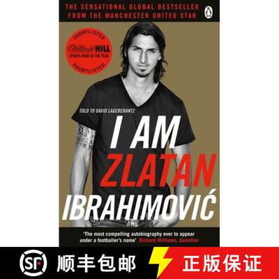 【3-4周达】I Am Zlatan Ibrahimovic [9780241966839]