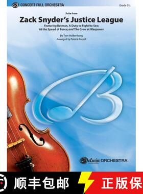 【3-4周达】Zack Snyder's Justice League: Featuring: Batman, a Duty to Fight / To See; At the Speed of... [9781470650995]