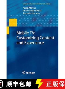 【3-4周达】Mobile Tv: Customizing Content and Experience [9781848827004]